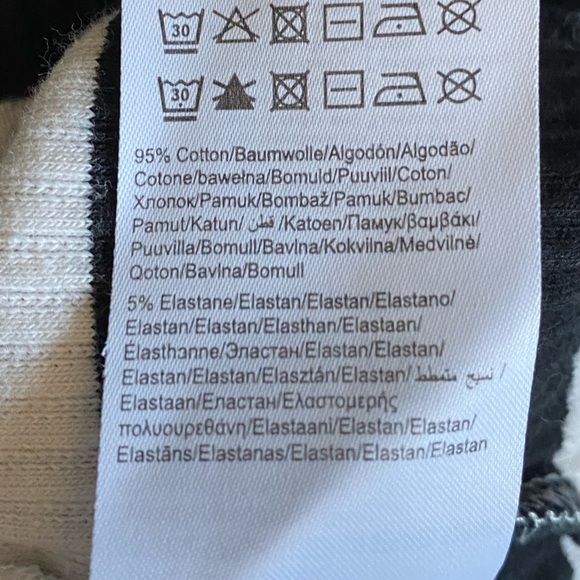 Vero Moda Striped Boat Neck Cotton Shirt Size XS - Picture 5 of 5